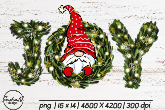 Christmas Gnome Illustration for Branding and Marketing